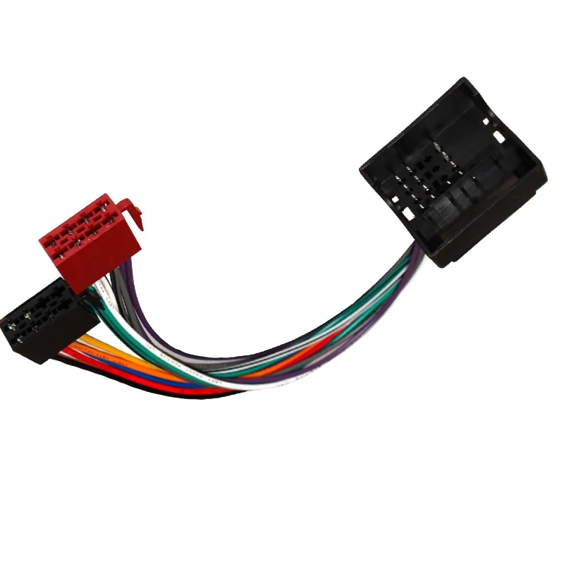 

Msanzeo Car ISO Radio Plug Adapter Auto Wiring Cable Stereo Harness Headunit Connector Loom for FORD Focus Fiesta Mondeo