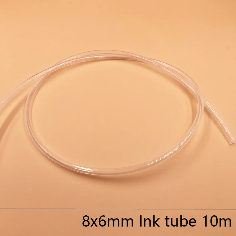 

10 meters eco solvent ink Tubing for Bulk ink System 8x6mm Roland, Mutoh, Mimaki Printers ink line tube ink supply tube