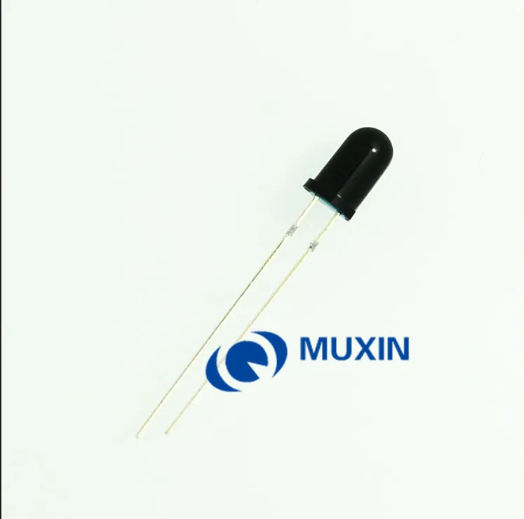 20pcs LED 5mm 940nm IR Infrared Receiving Diode Round Tube Black Light Lamp Receiver 5MM led IR/PT/PD diodes