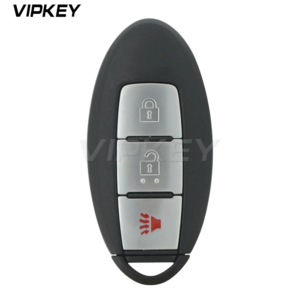 

Remotekey 285E3-5AA1C S180144304 Smart Car Key 3 Button 433mzh 4A Chip Uncut For NISSAN Pathfinder Murano Titan 2016 2017 2018