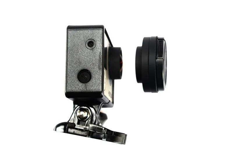 37mm UV Lens Filter + Aluminum Alloy Adapter Ring + Lens cap Filtors for Gopro HD Hero 3 / 3+/4 Accessories