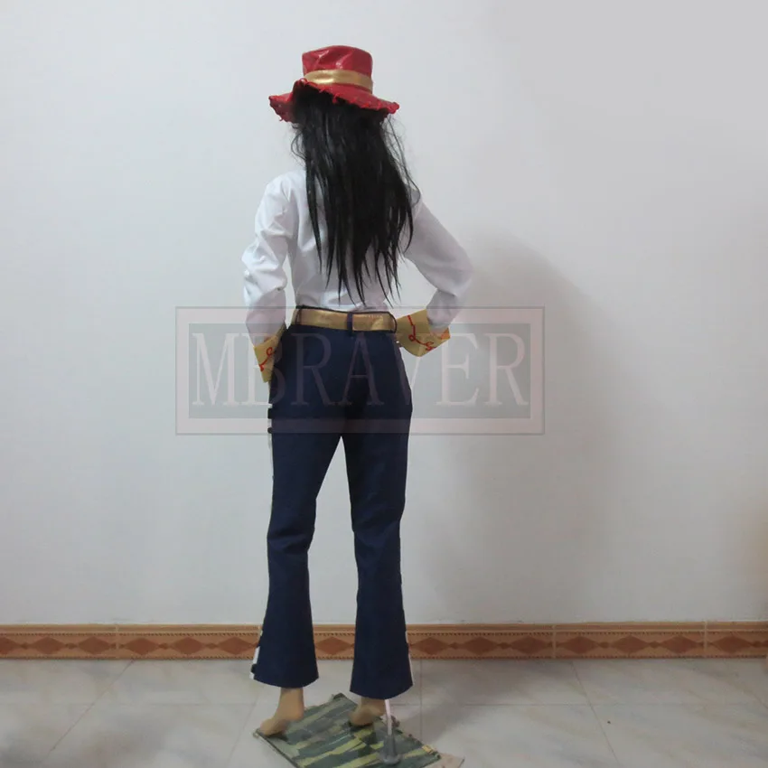 The Yodeling Cowgirl Jessie Top Pants Outfit Full Set Adult Halloween Cosplay Costume image 5