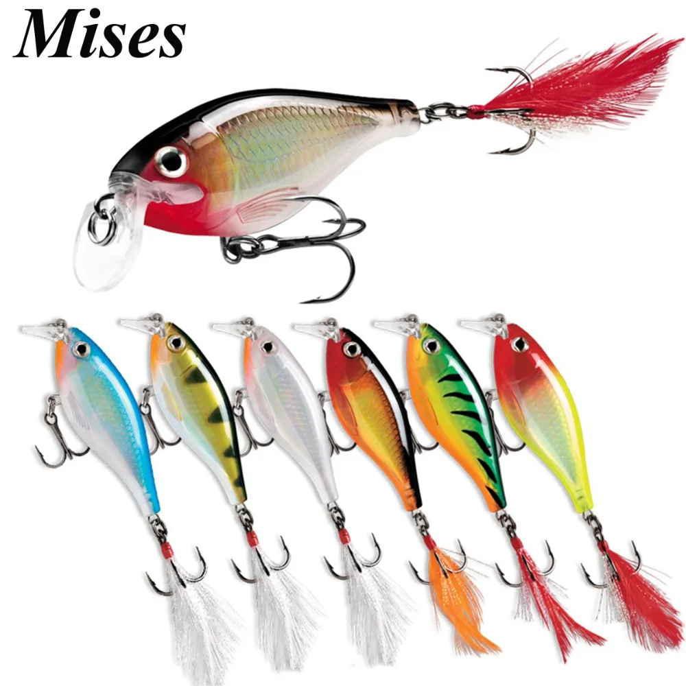 Mises 9cm 13g Ten Colors Sinking Bionic Minnow Lure Ocean Fishing Artificial Hard Bait Fishing Lure Professional Wobbler