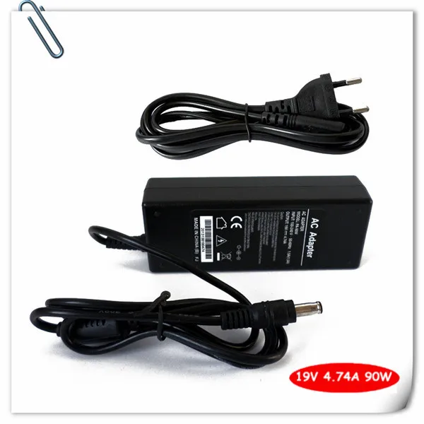 AC Adapter Laptop Charger Plug For SAMSUNG Np350v5c Np355v5c Np355e7c Np365e5c Np-R620E R780E 19V 4.74A 90W Power Supply Cord