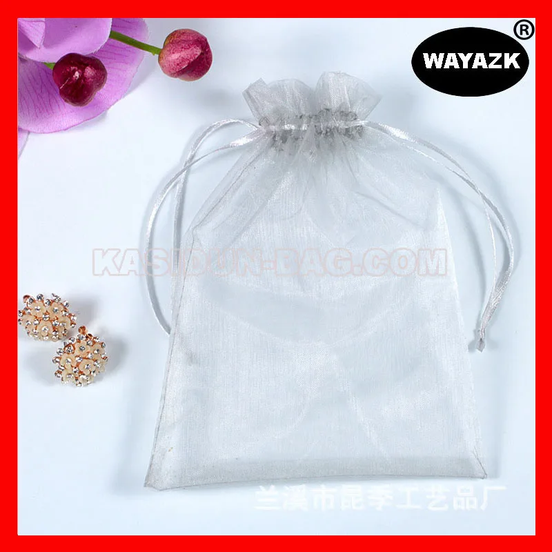 (200pcs/lot) size 20x30cm wholesale QUALITY drawstring organza bag