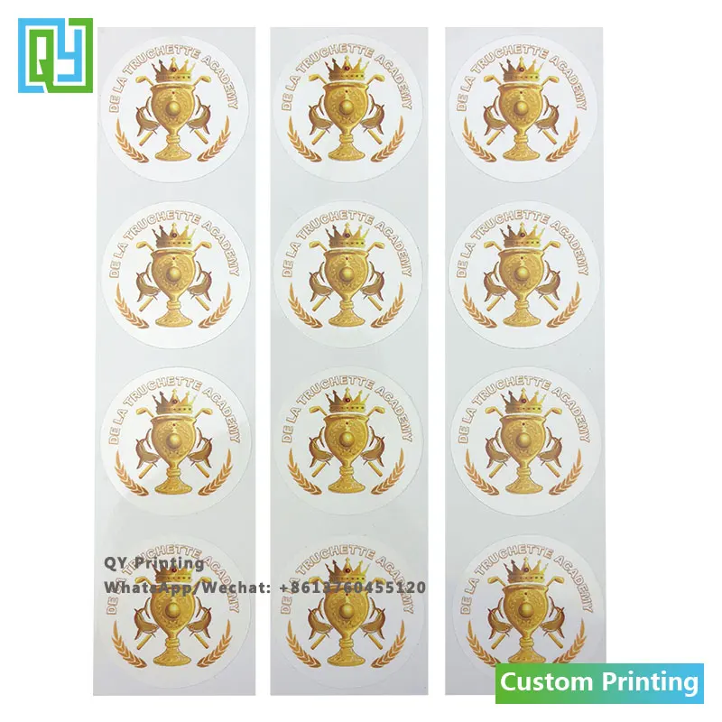 1000Pcs 35X35Mm Gratis Verzending Bedrukt Logo Merknaam Icoon Sticker Telefoon Verpakking Labels Verzending Waarschuwing seal Stickers