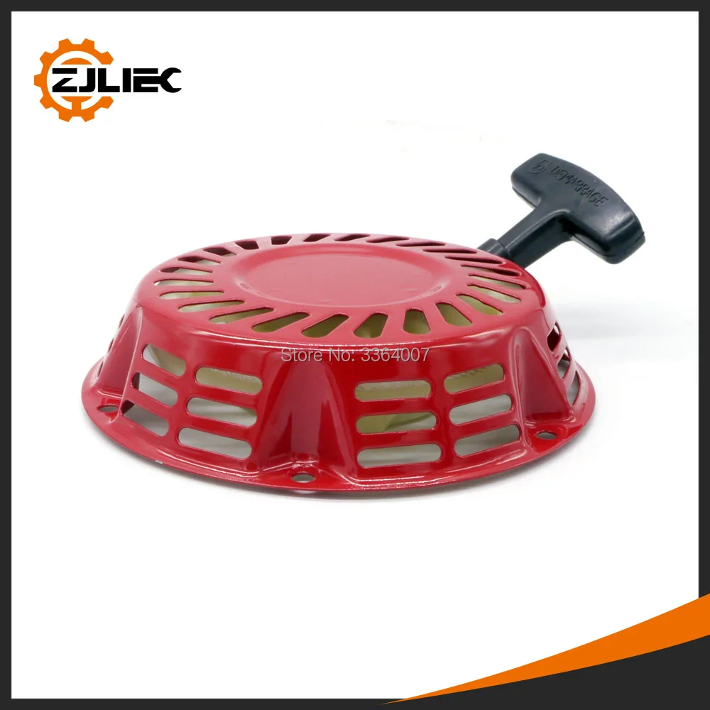 1pc GX160 recoil starter fit for Honda gx160 GX120 gx140 GX200 engine 5.5HP 6.5HP generator 168F engine pull starter assembly