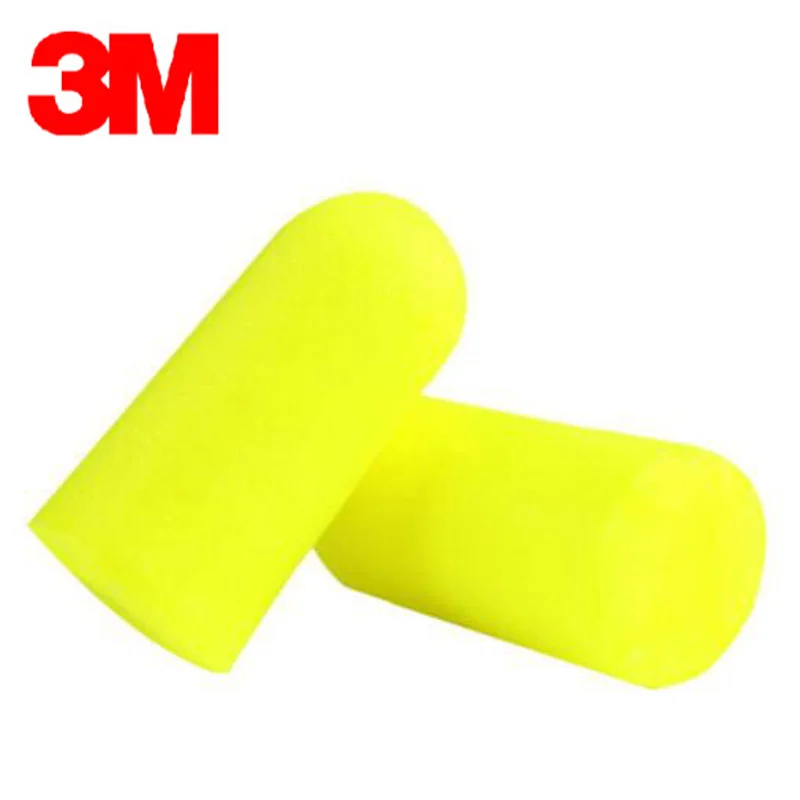 

10pairs Authentic 3M312-1250 Noise Reduction Norope Earplugs Foam Soft corded Ear Plug Travel Swimming Protective earmuffs