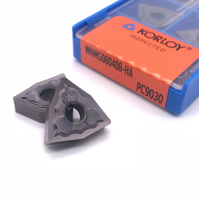 Blade 100% Original high quality WNMG080404 WNMG080408 HA PC9030 External Turning tool carbide insert for stainless steel