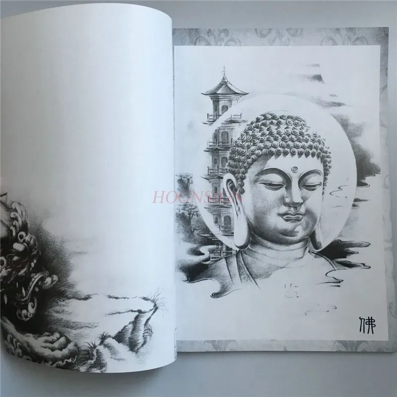 

Tattoo Books Bodhi Tatoo Manuscript Album Equipment Such As Female Goddess Guanyin Like The Yellow Embroidery Supplies Sale