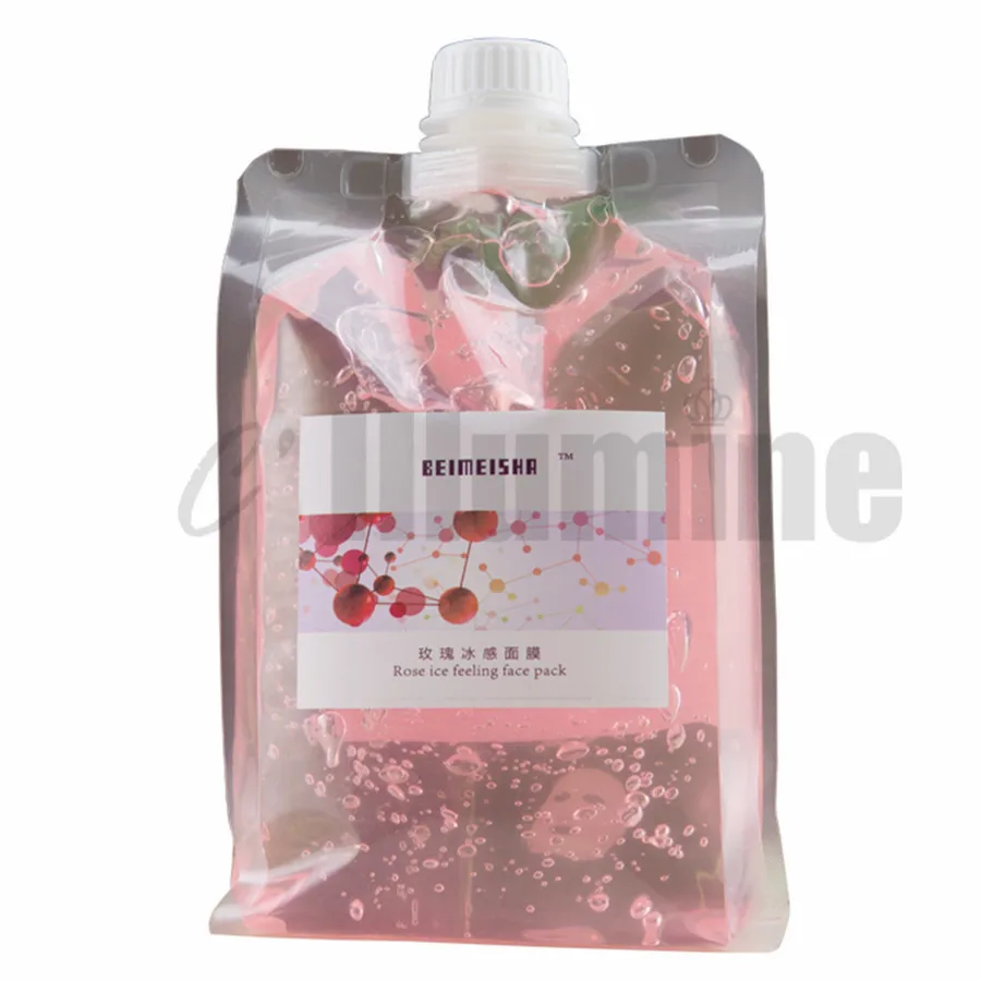 Rose Oil Face Mask Jelly Mask Face Relaxation Creams Whitening Moisturizing Beauty Salon SPA Equipment 1kg