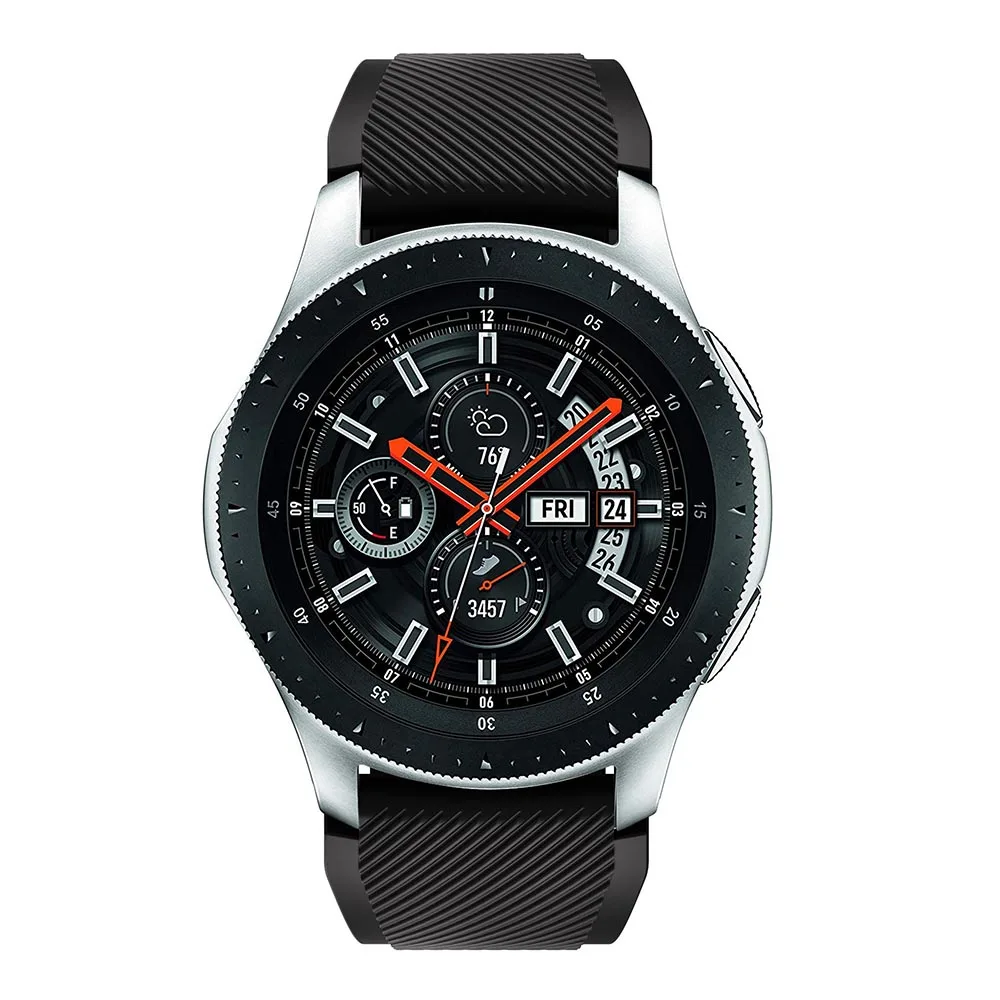 Pulseira de relógio de 22mm para samsung gear s3 frontier clássico banda de substituição para samsung galaxy watch 46mm pulseira galaxy3 45mm