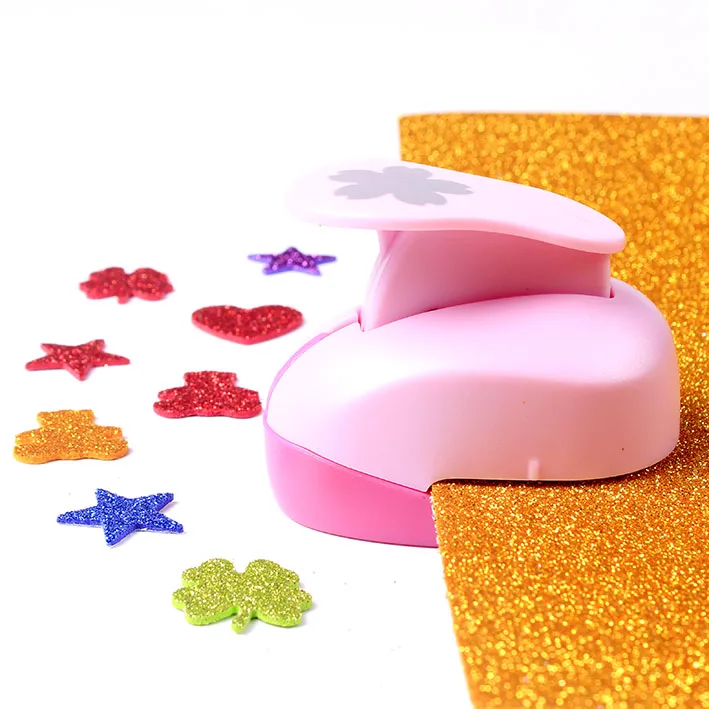 Kindergarten Large Embossing Device DIY Manual Lace Machine Pattern Flower Paper Cutter Printing Puncher