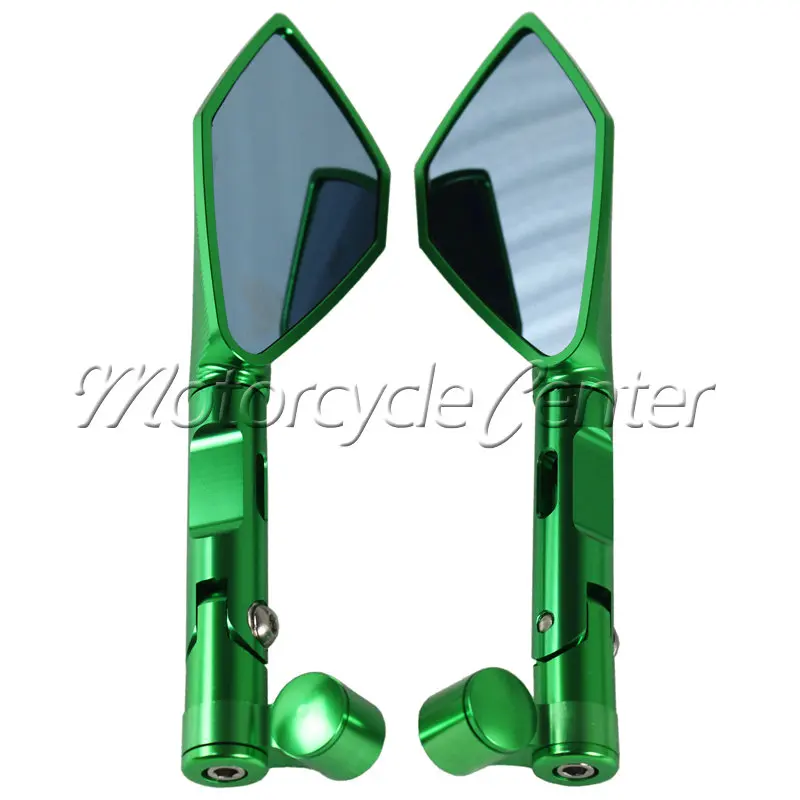 Universal Long&Short Motorcycle CNC Aluminum Side Rearview Mirrors For Kawasaki KLX250S KLR650 KLX250SF KLX125 KLX125L KLX 250