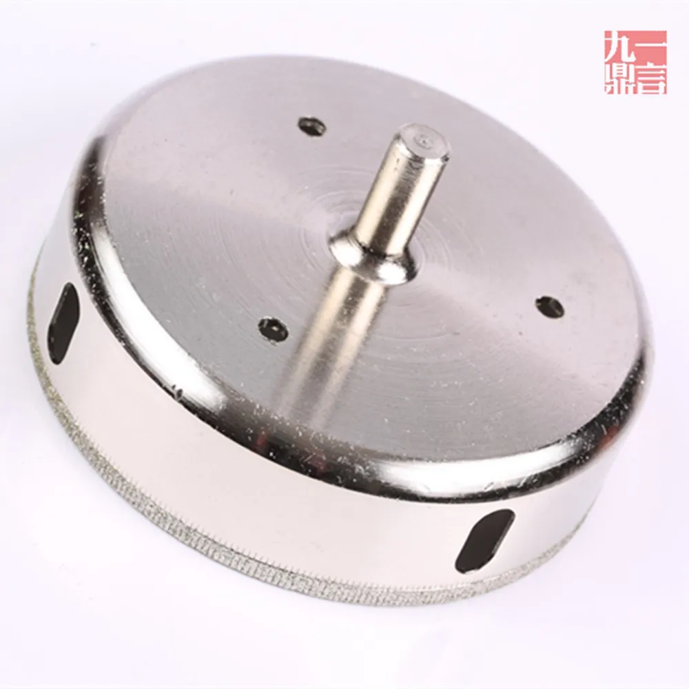 Cortador de Furo de Vidro Diamante Revestido Broca para Vidro Concreto Mármore Perfuração Grande Tamanho Diâmetro 150 mm