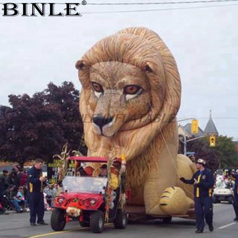

New life size parade inflatable lion model large inflatable animal balloon for advertising