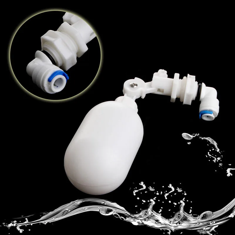 Plastic Float Ball Valve Shut Off Automatic Feed Fill Fish Tank Aquarium Water