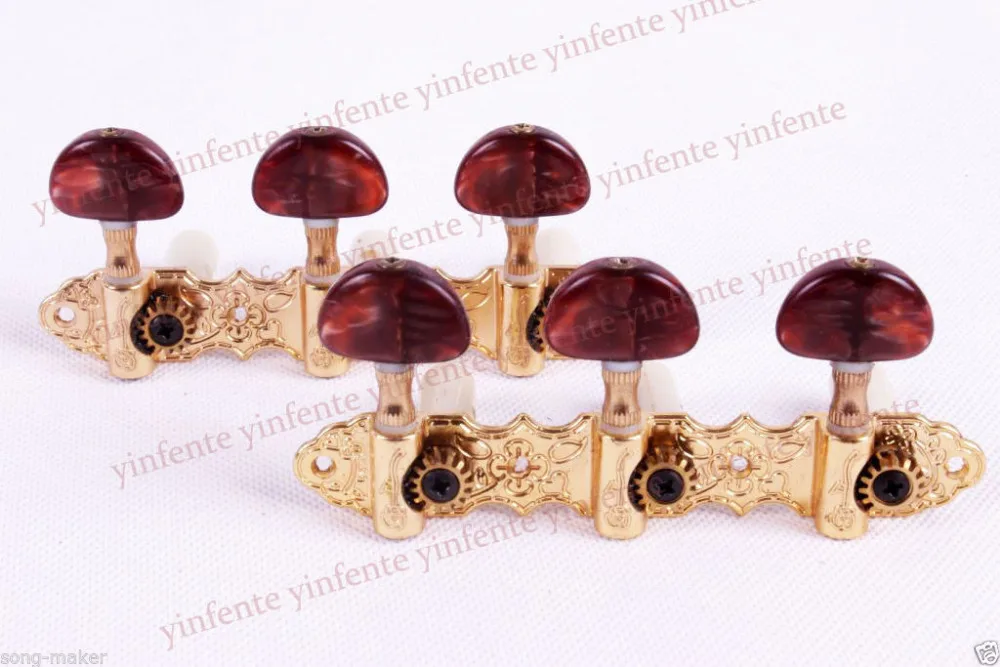 Free shipping New Golden Plated Guitar Tuning Pegs Tuners Machine Heads Guitar Parts