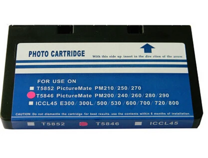 einkshop T5846 Ink Cartridge For Epson PictureMate PM200 PM240 PM260 PM280 PM290 PM225 PM300 Printer