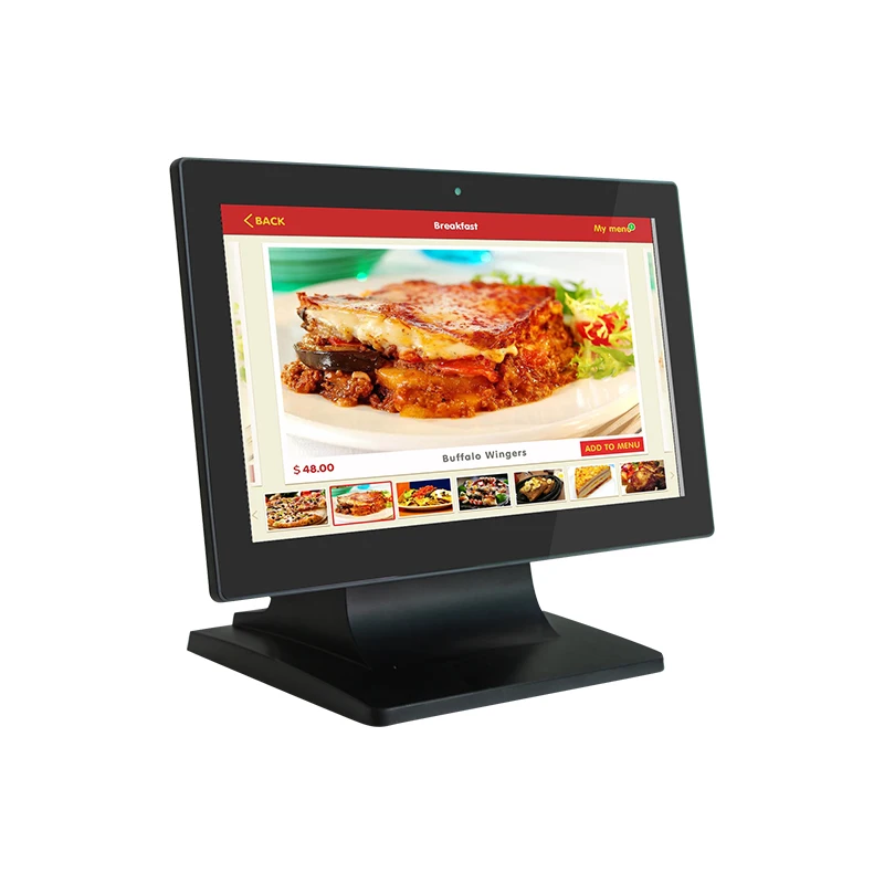 Android OS elektronische menu 13.3 inch all in one pc voor restaurant bestelsysteem