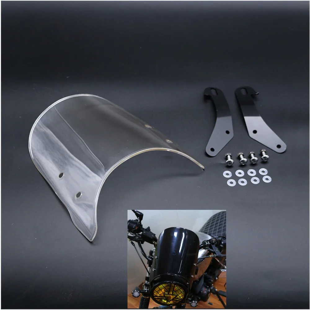 Windshield For SUZUKI GSX 1200/750 INAZUMA GSX 1400/1100G/750 Windscreen Pare-brise Black/Clear Motorcycle 7\