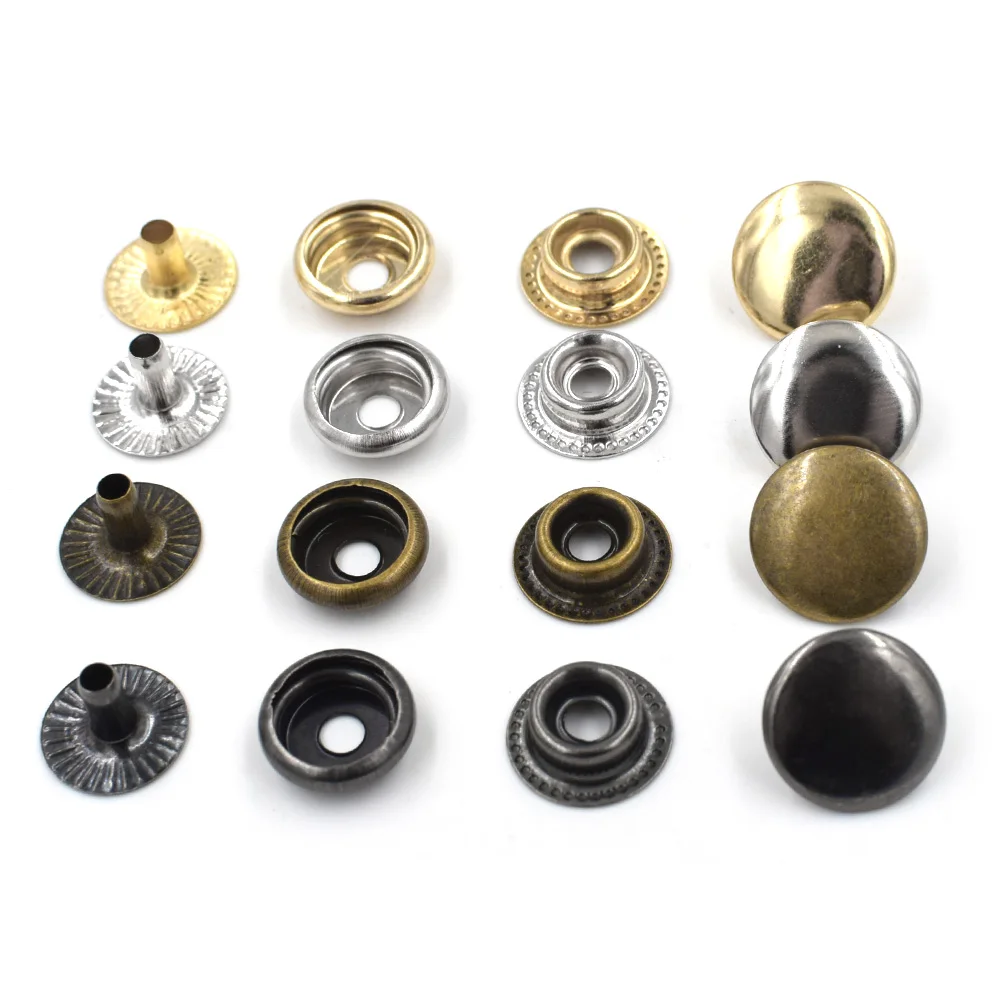 12.5mm 15mm Hand pressure snap etainer molds Dies Button moulds Rivets Eyelet Nailing tools Press machine T3 T5 T8 Metal snaps