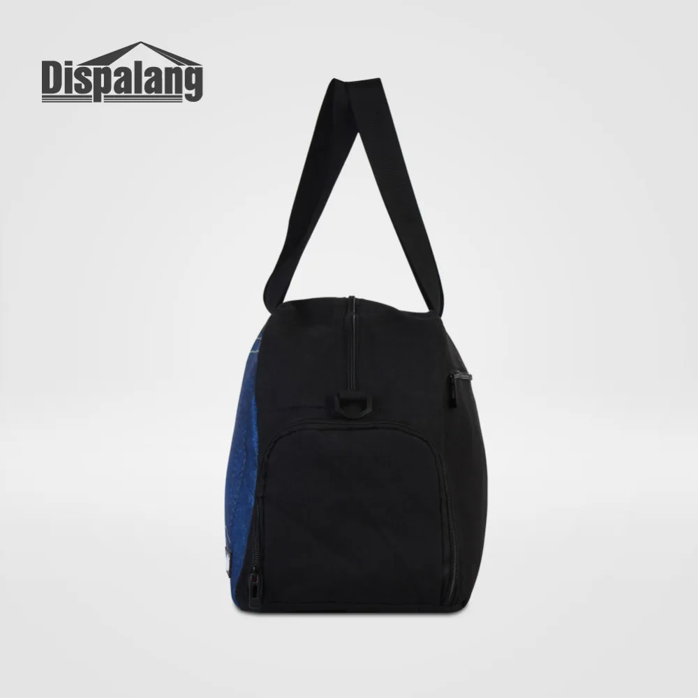 Dispalang Buz Pateni Kız Seyahat Çantaları Büyük Gecelik Duffel Çanta Haftasonu Seyahat Büyük Tote Çanta Crossbody Bayan Seyahat Çantaları