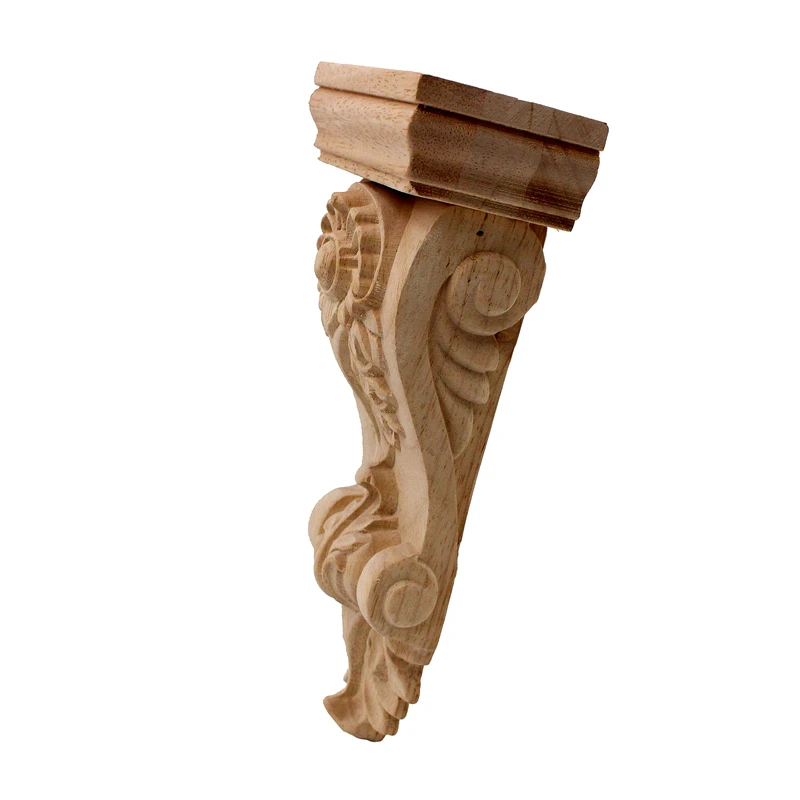 VZLX Wood Home Decoration Accessories Wooden Cupboard Doors and Windows Small Decorative Floral Applique Mini Crossbow Kawaii