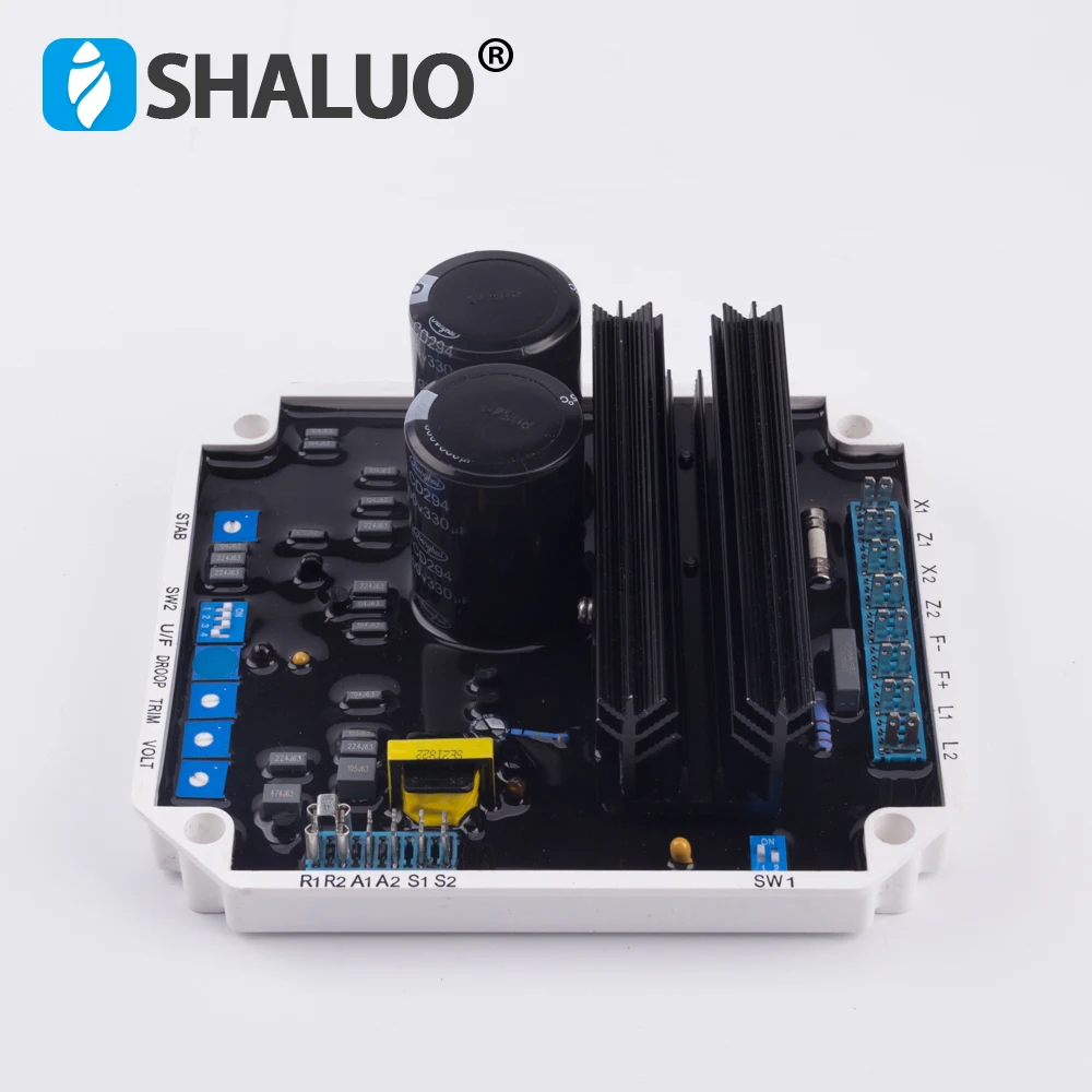 VR08 KF308A AVR Automatic Voltage Regulator brushless Powerly  Generator Stabilizer Single Three Phase Adjuster