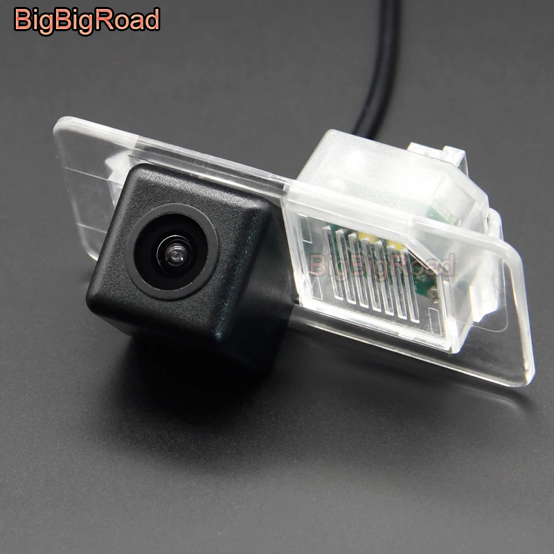 BigBigRoad Car Rear View Parking CCD Camera For BMW E60 E61 E65 E66 E90 E91 E38 E39 E46 E92 X1 X3 X4 X5 X6 2014 2015 2016