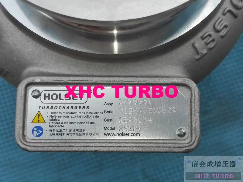 NEW GENUINE HX27W 2843674 3779951 turbo Turbocharger for FOTON CUMMINS ISF3.8 3.8L 105KW/115KW/125KW Turbocharger