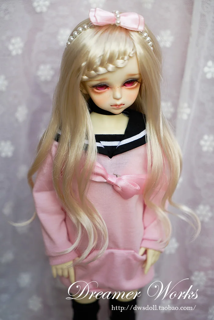 

1/4 1/3 scale BJD wig accessories long hair for BJD/SD doll accessories,Not included doll,shoes,clothes and other D1354