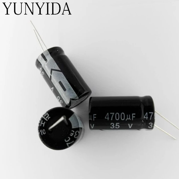 5pcs 4700UF 35V  16*25MM  Aluminum Electrolytic Capacitor