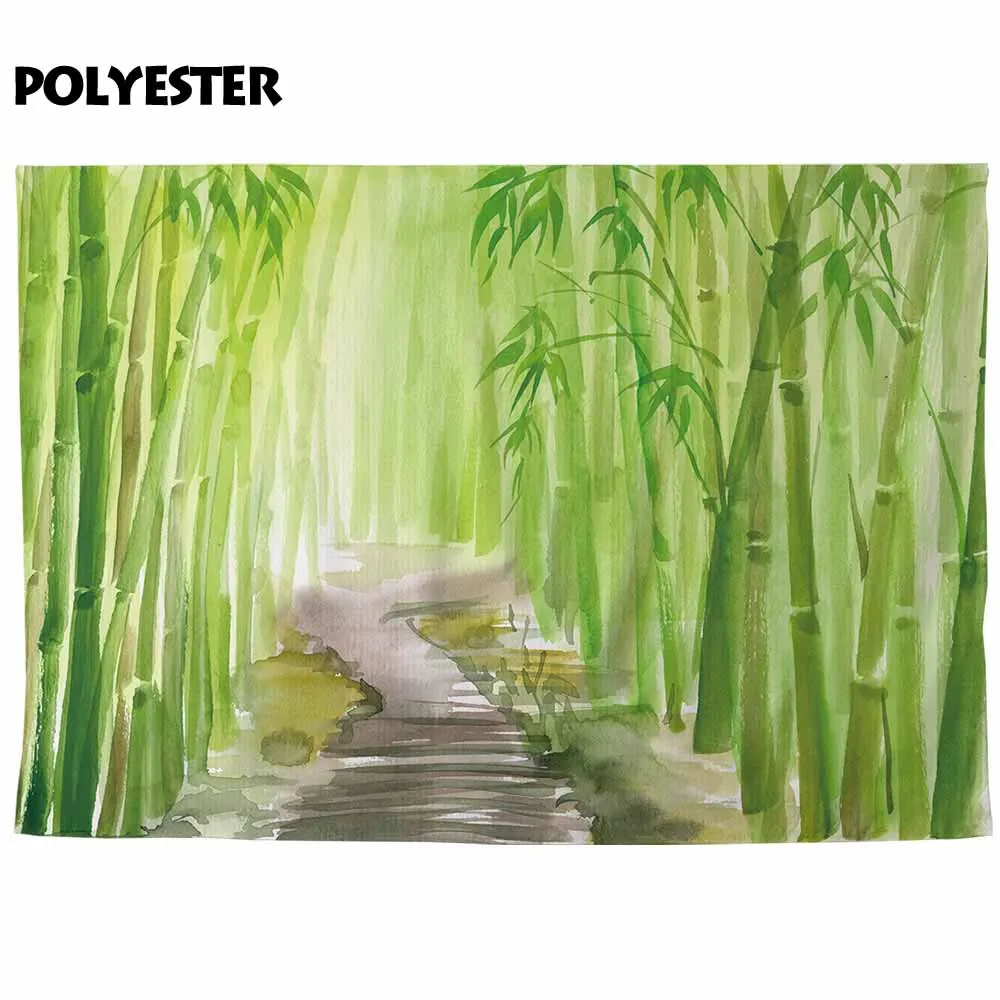 Allenjoy التصوير خلفية النمط الصيني الربيع المائية الخيزران الغابات خلفية الصورة استوديو الوليد photophone فوتومكو