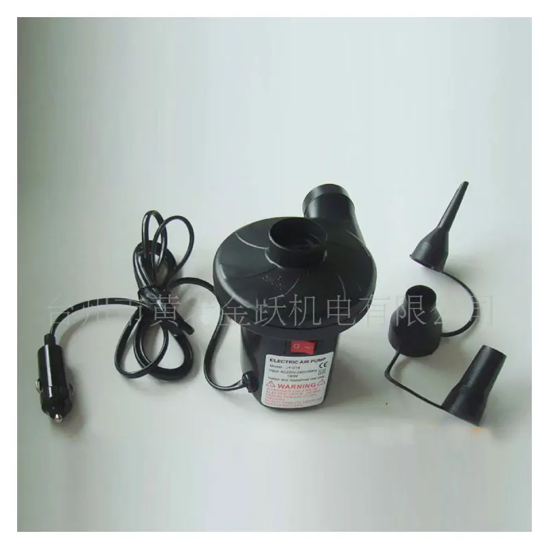 Electric Air Pump for Air Bed, Mattress, Inflatable Boat, Pool, Sofa or Toy with Car Charger, AC 110V-220V, DC 12V