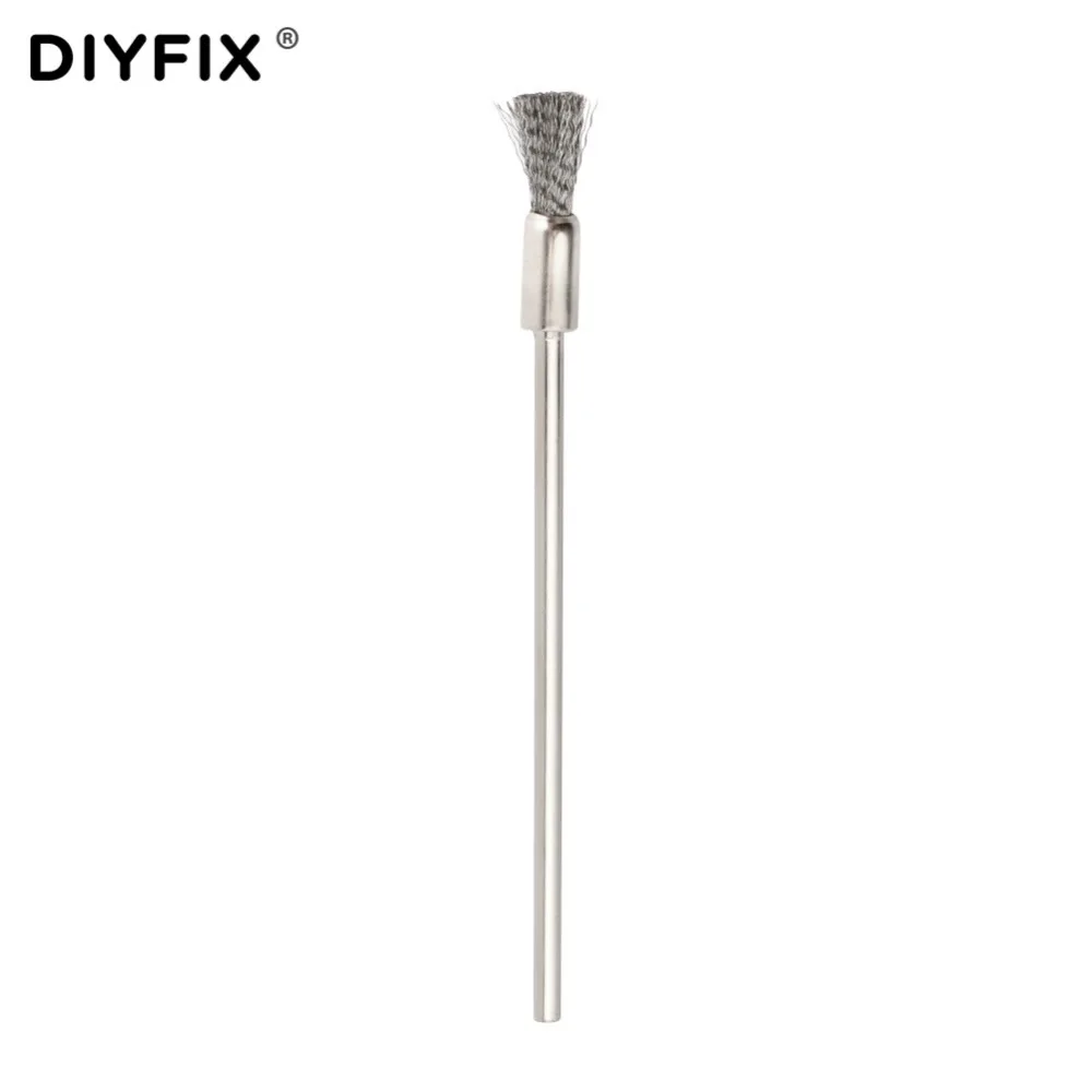DIYFIX 10 cm RDA Spazzola Bobina Cleaner Sigaretta Elettronica Spazzola di Filo di Riscaldamento Bobine Spazzola di Pulizia per RTA RBA RDA Atomizzatore dal carro armato