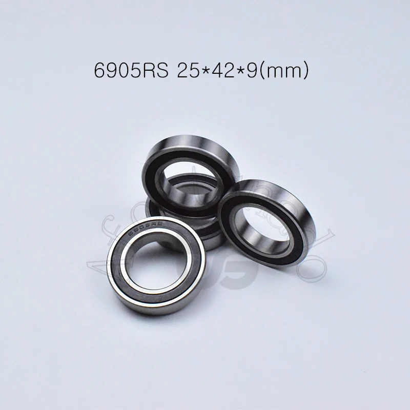 

Bearing 1pcs 6905RS 25*42*9(mm) free shipping chrome steel rubber Sealed High speed Mechanical equipment parts