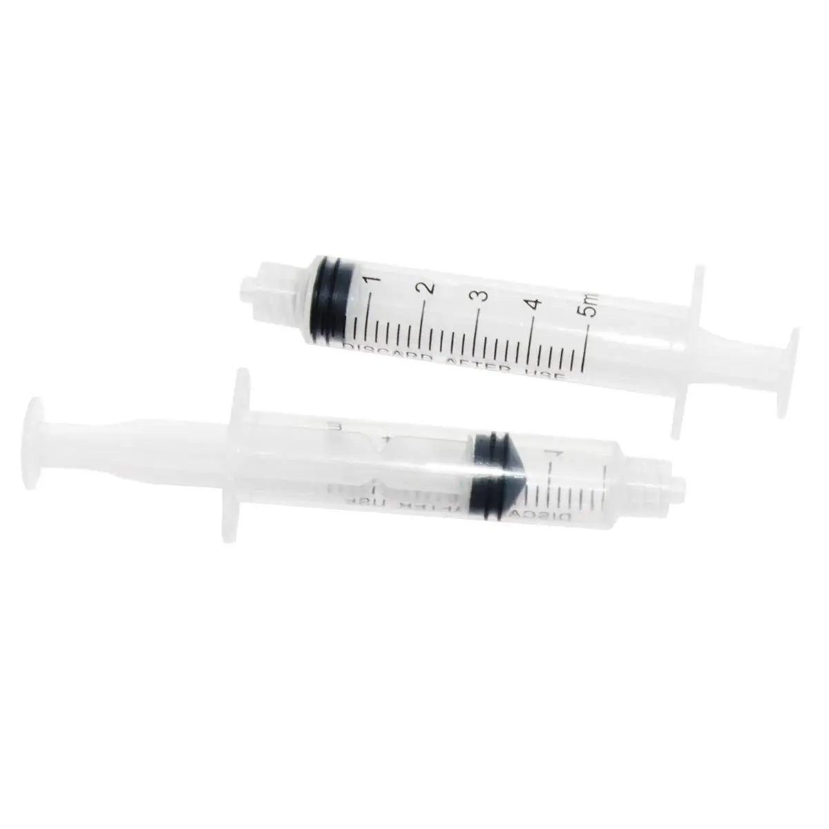 Plastic Syringe 5ml with 1inch 18G Blunt Tip Needles For Lab and Industrial Dispensing Glue , Non-Sterile , 30sets