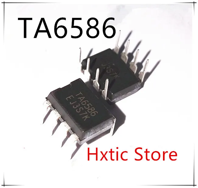 

NEW 10PCS/LOT TA6586 6586 DIP-8 Motor Driver IC