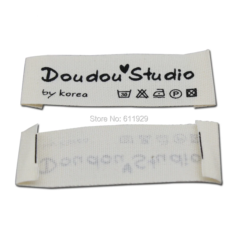 

free shipping customize garment printed cotton labels/customized clothing tags/collar labels/woven labels/hang tag/ribbon tape