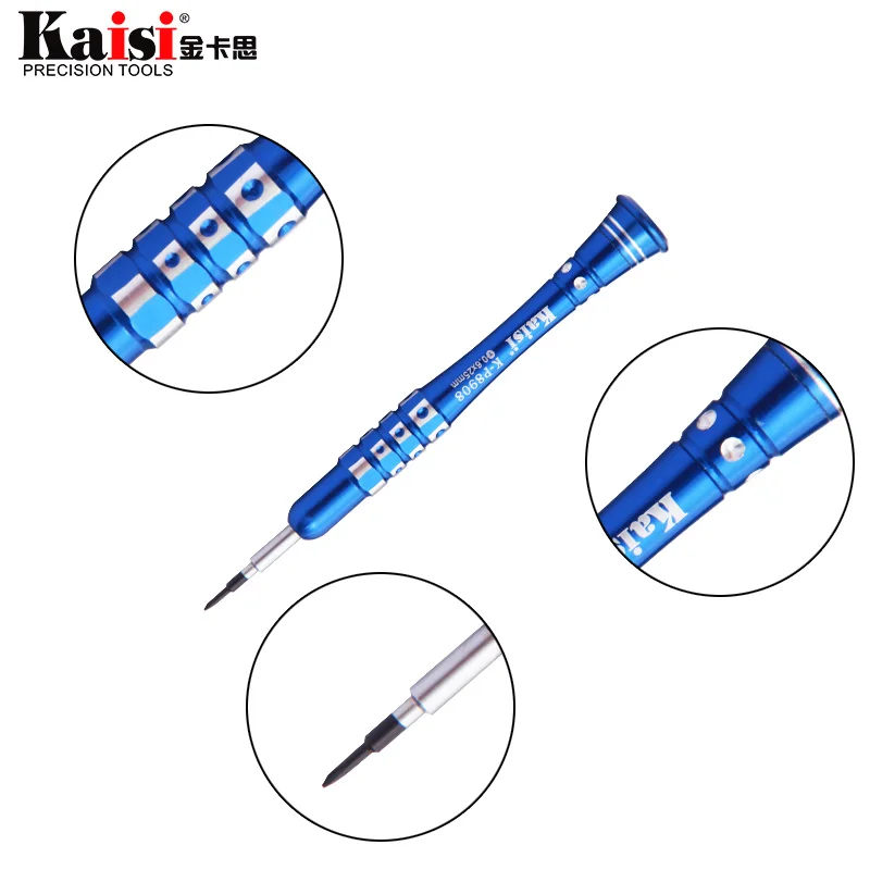 Kaisi  0.6mm S2 Tri Wing magnetic Screwdriver Y Tip for iPhone X LCD Screen Disassemble Opening Repair Tool