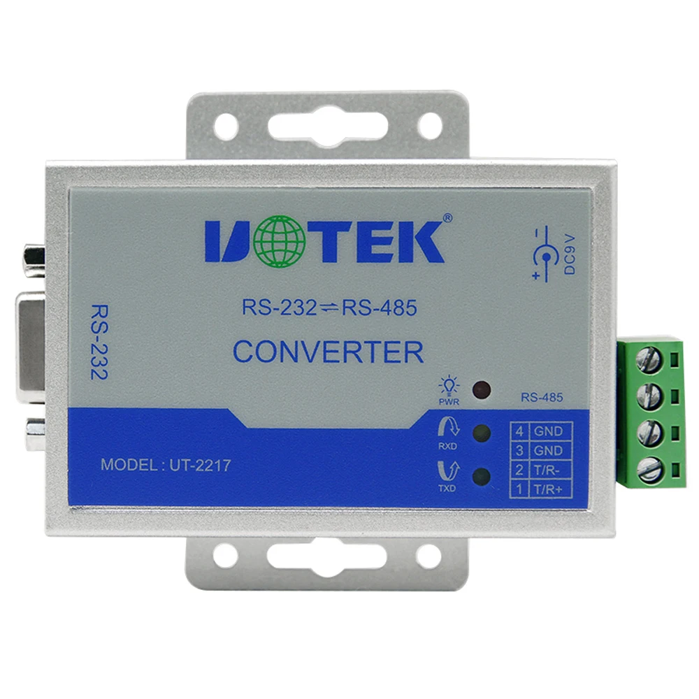 UT-2217 External-powered RS-232 to RS-485 Wall-mounted PhotoElectric Isolation