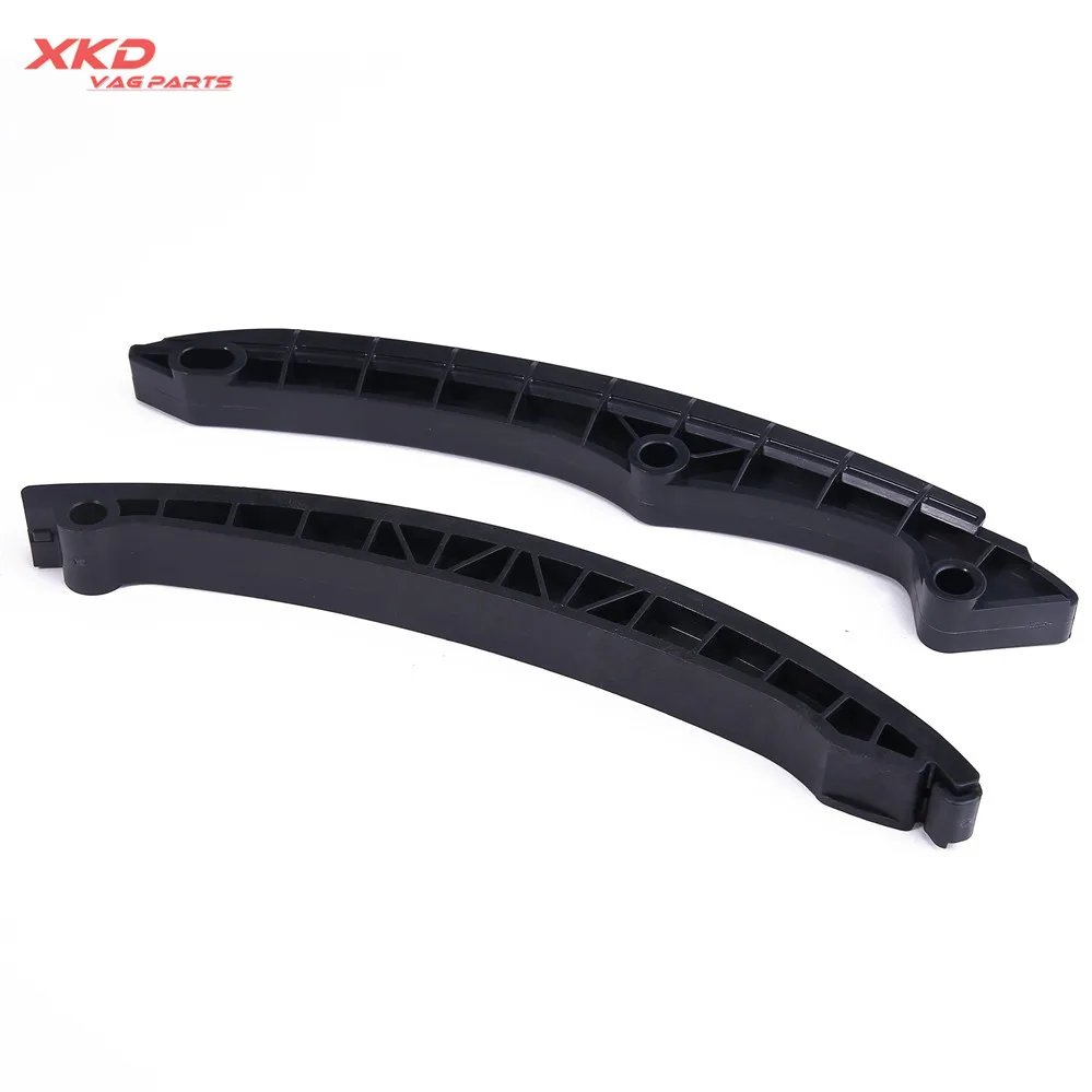 2pcs Timing Chain Guide Sliding Rail For V-W Golf J-etta Passat CC EOS Tiguan T-ouran Polo AU-DI A1 A3 S3