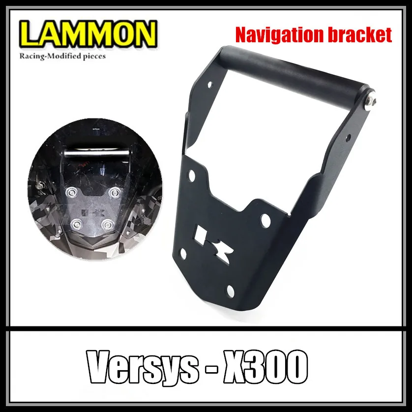 

Free Shpping versys 300X Navigation frame Motorcycle Accessories Modified Navigation Bracket Fit for KAWASAKI VERSYS X300 X-300