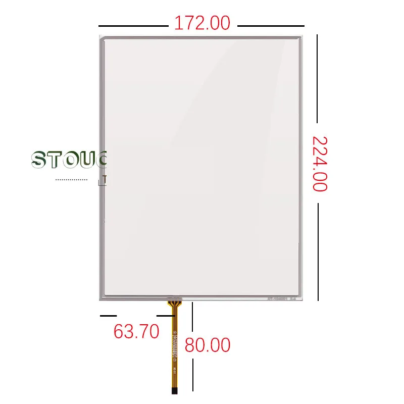 172*224 original new 10.4''inch touch screen LQ104V1DG52 / DG51 / 21/59 / LQ10D367 / 36A external screen ST-104001