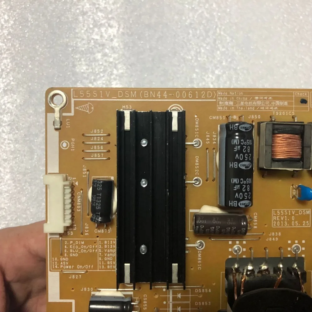 لوحة طاقة كهربائية للتلفزيون ال سي دي ، T-CON ، BN44-00612D ، BN44-00612A ، BN44-00612B ، L551V_DSM ، UA50F5080AR