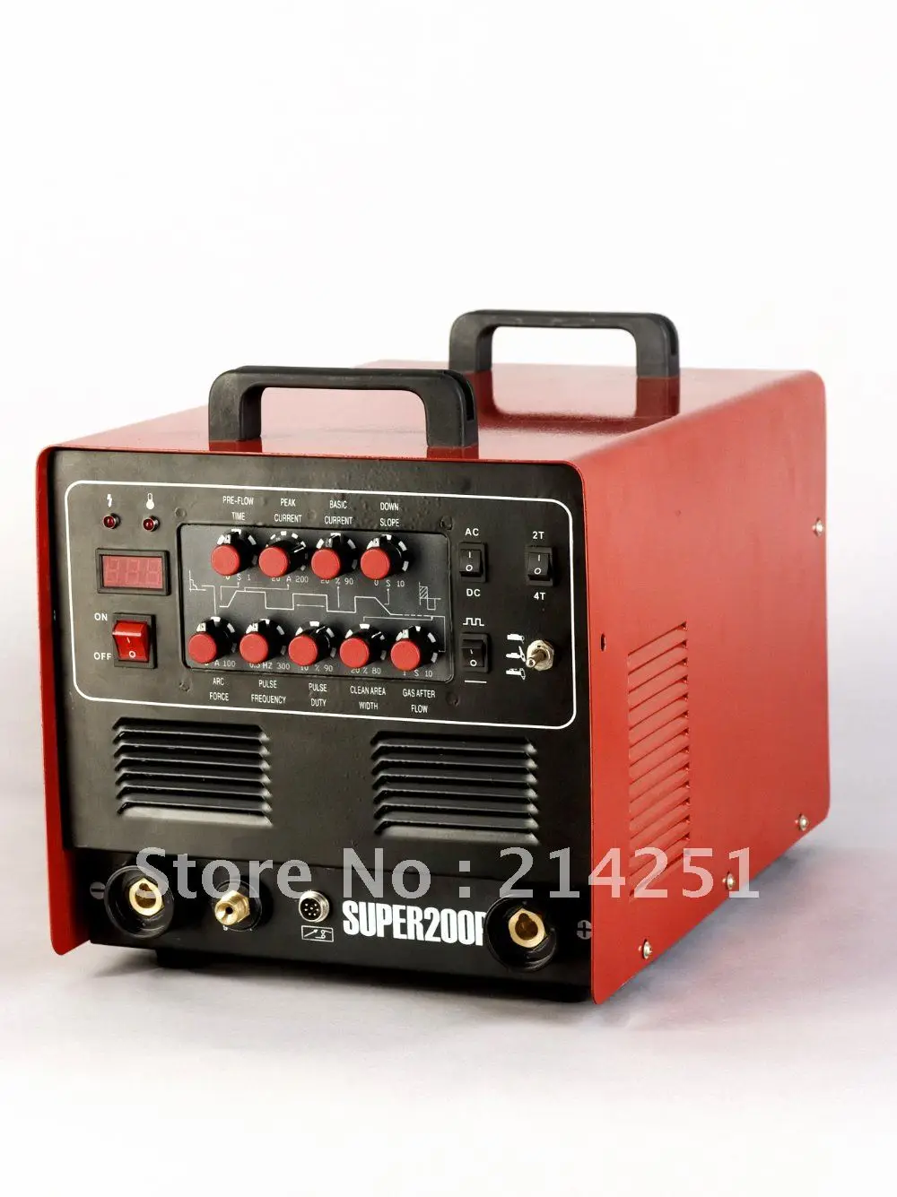 super200p AC/DC TIG PULSE ARC WELDER PLASMA CUTTER WELD