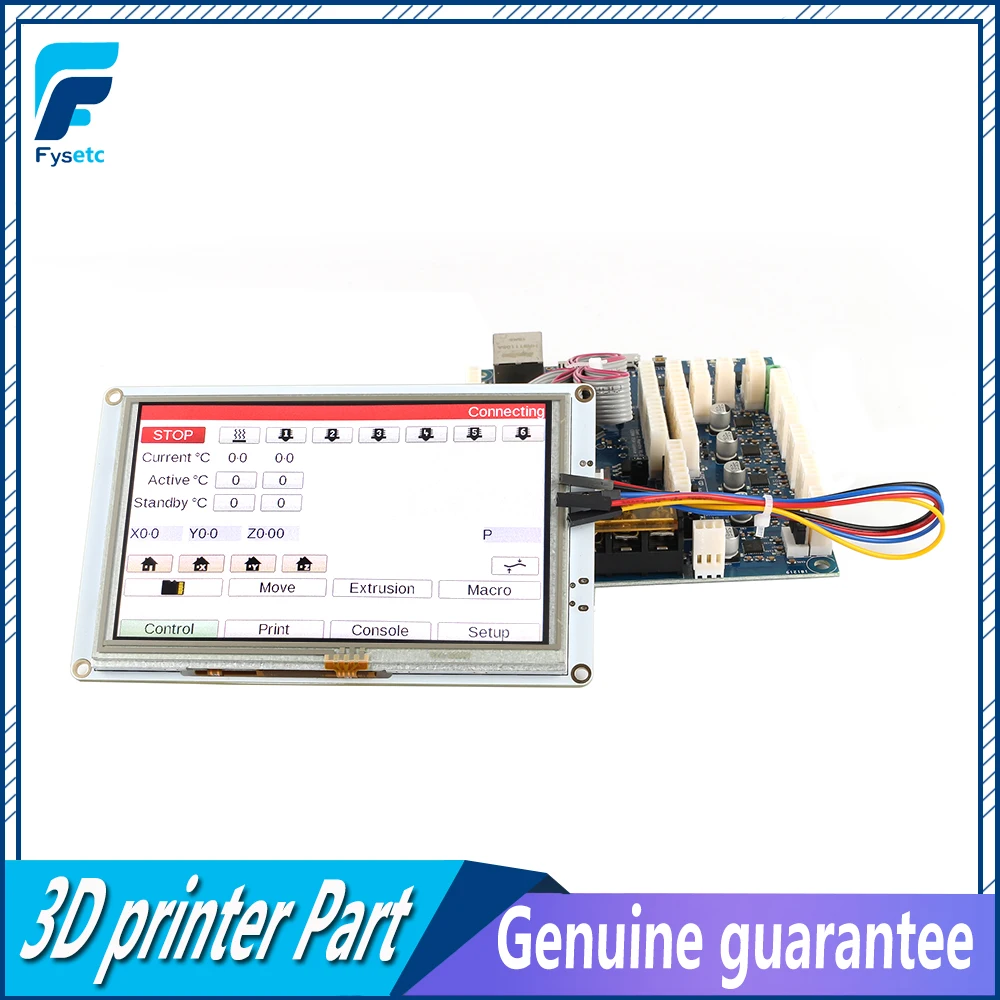 

Clone 5 inch Touch Screen Controllers PanelDue For DuetWifi Duet 2 Ethernet 5i Integrated Paneldue Colour 3D Printer Accessories