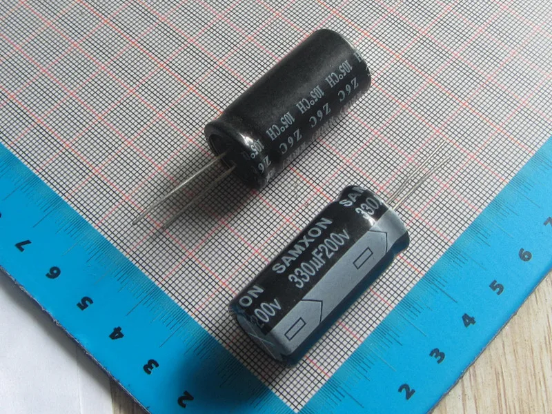 

Free Shipping 50pcs/lot high Quality DIP Aluminum Electrolytic Capacitor 200V 330UF 22*30MM/18*35MM electrolytic capacitor 330uf