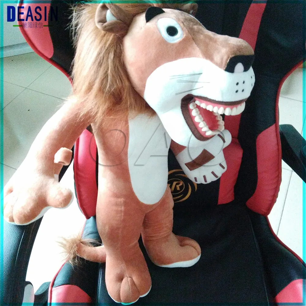 1PCS Early education brushing teeth doll Dental Clinic gift Lion Lovely animals brushing teeth model Tooth doll